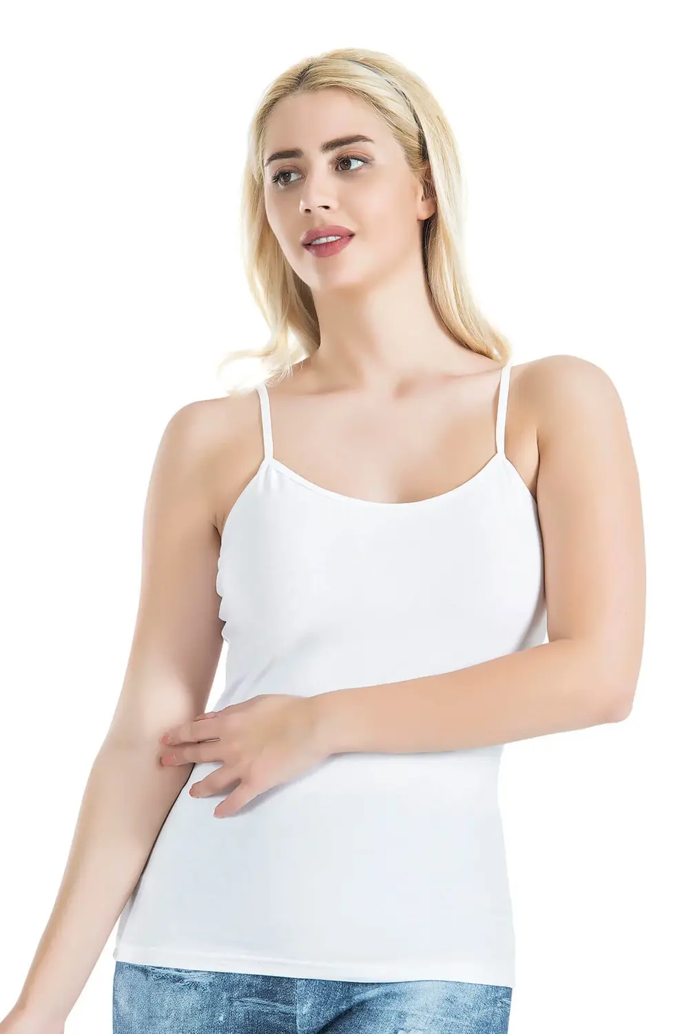 İç Giyim Derya Kurşun İnce Askılı Atlet