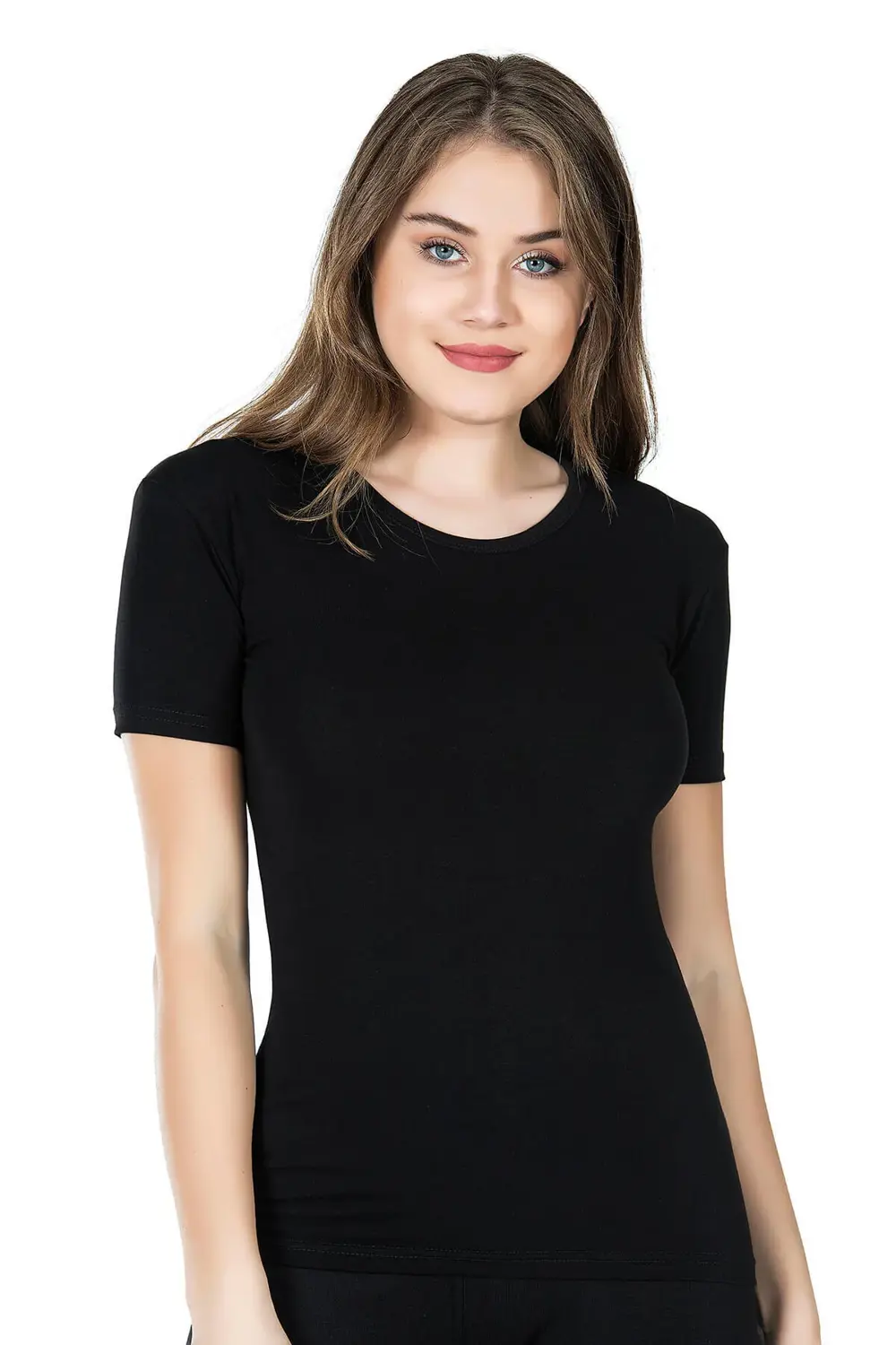 İç Giyim Derya Kurşun Oval Yaka Yarım Kol Atlet