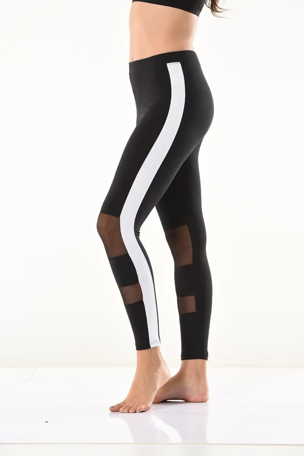 İç Giyim Derya Kurşun Yüksek Bel Transparan Detaylı Sporcu Şık Ta