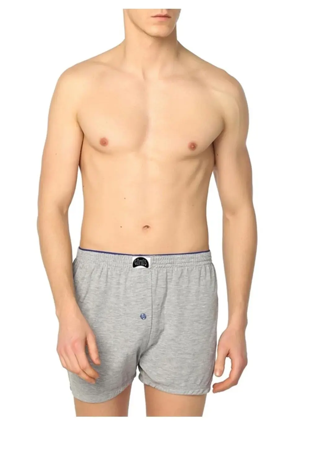 Iç Giyim Düğmeli Erkek Boxer 6 Lı Paket