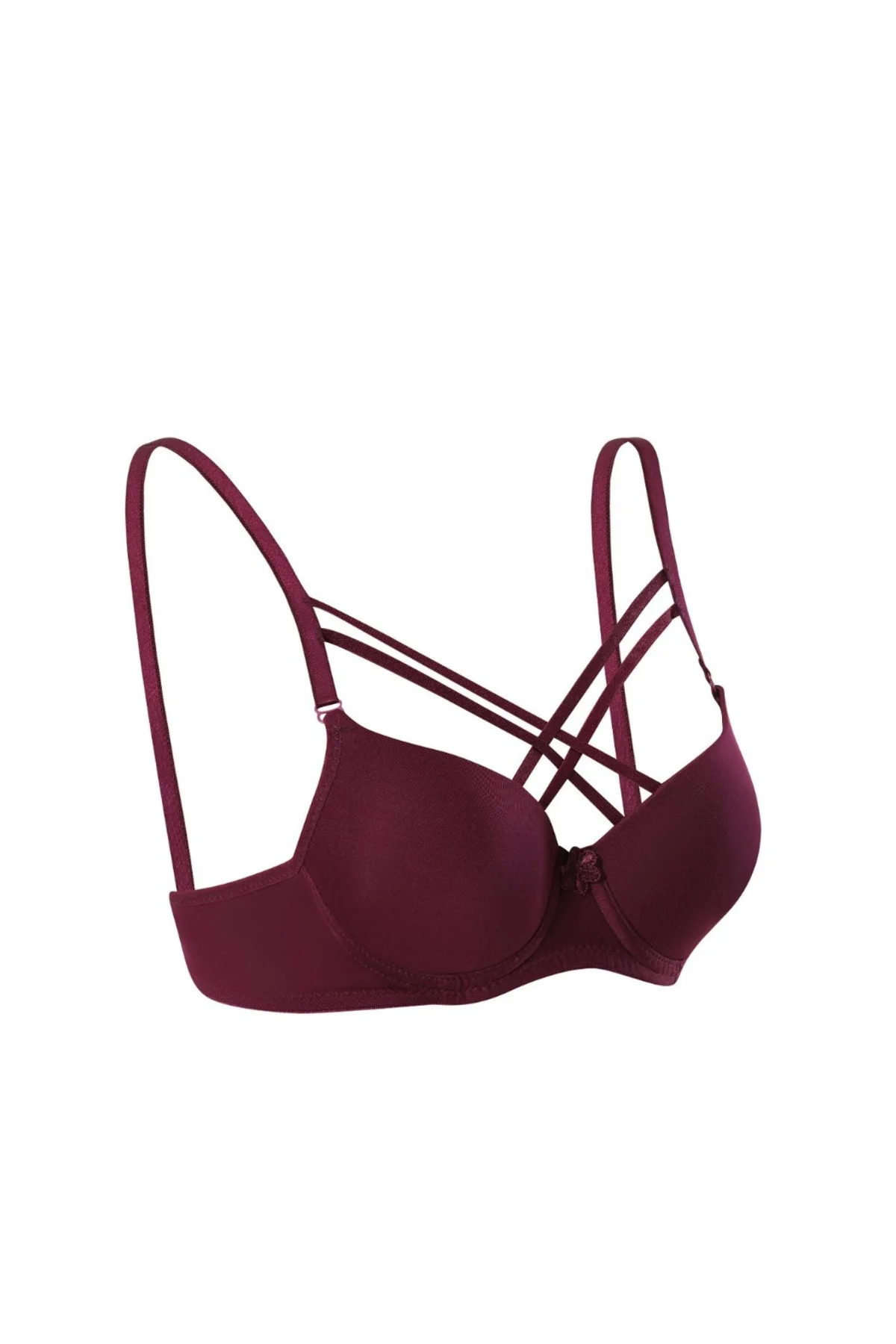 İç Giyim EBRU Lüx Silikonlu Destekli Balenli Tulumlu Çapraz Sütye