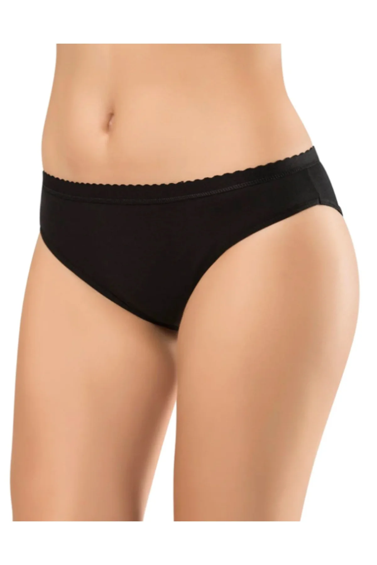 İç Giyim ERDEM Kemerli Ribana  Bikini Külot  (6 ADET)