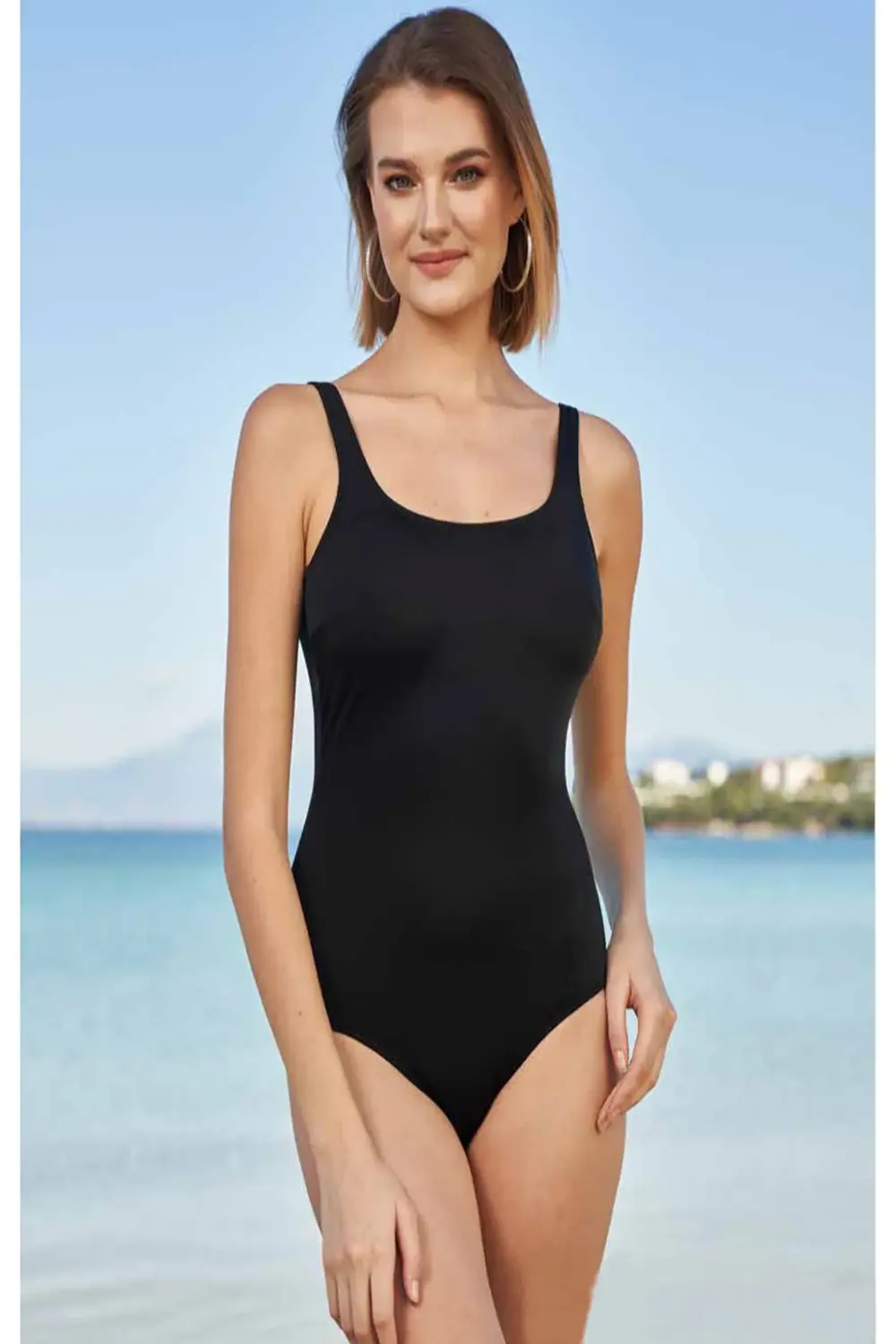 İç Giyim Esti̇va U Yaka Büyük Bedenli Mayo