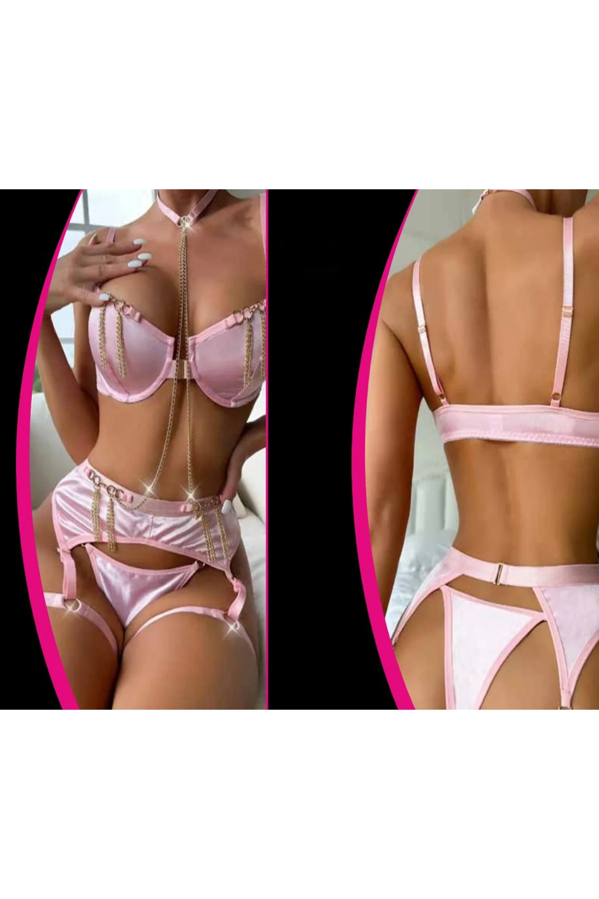 İç Giyim FOR DREAMS FANTEZİ JARTİYERLİ TAKIMLAR