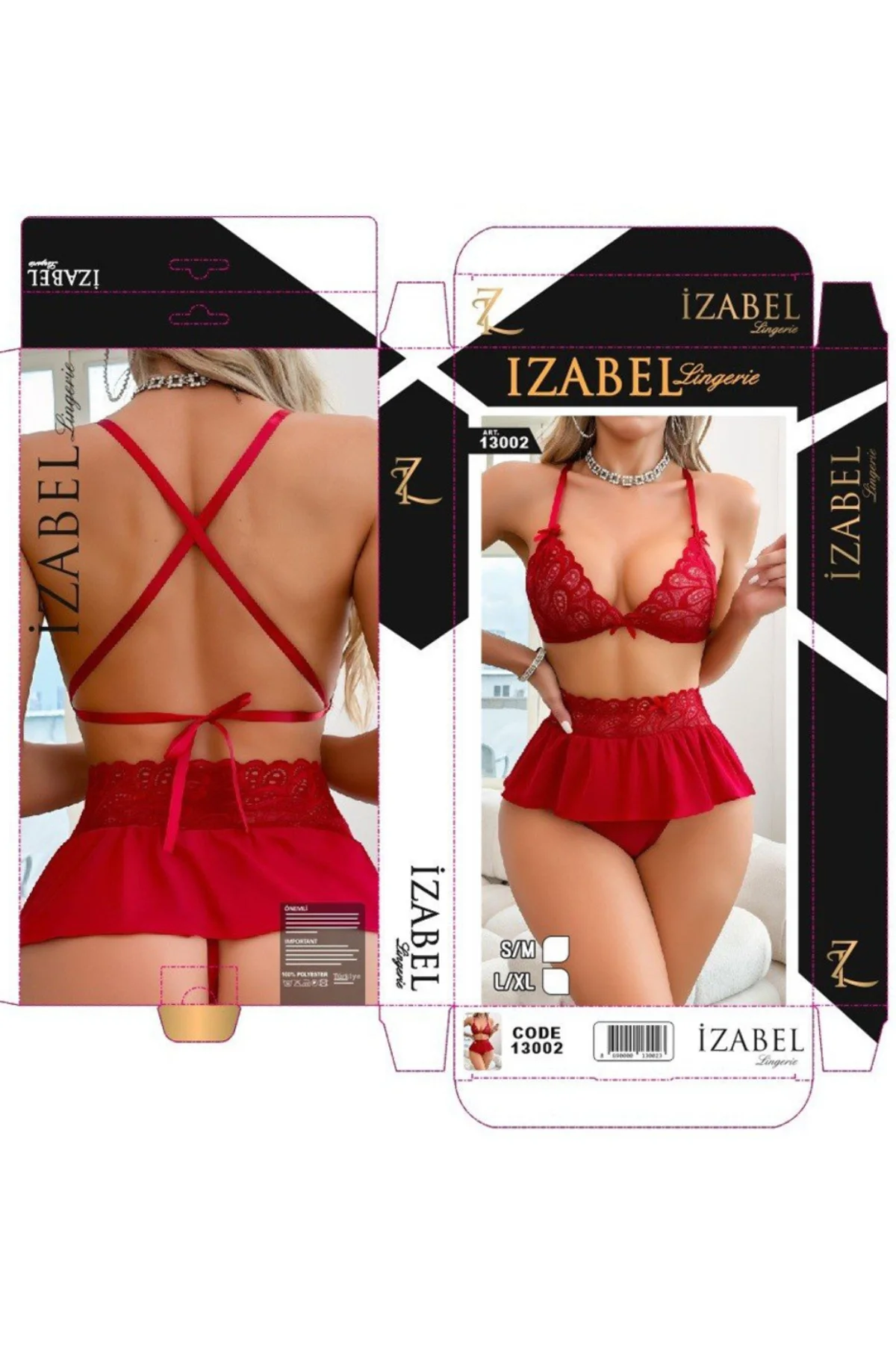 İç Giyim İzabel Fantezi Etekli Tül Takım Modelleri İç Giyim İzabel Fantezi Etekli Tül Takım Modelleri