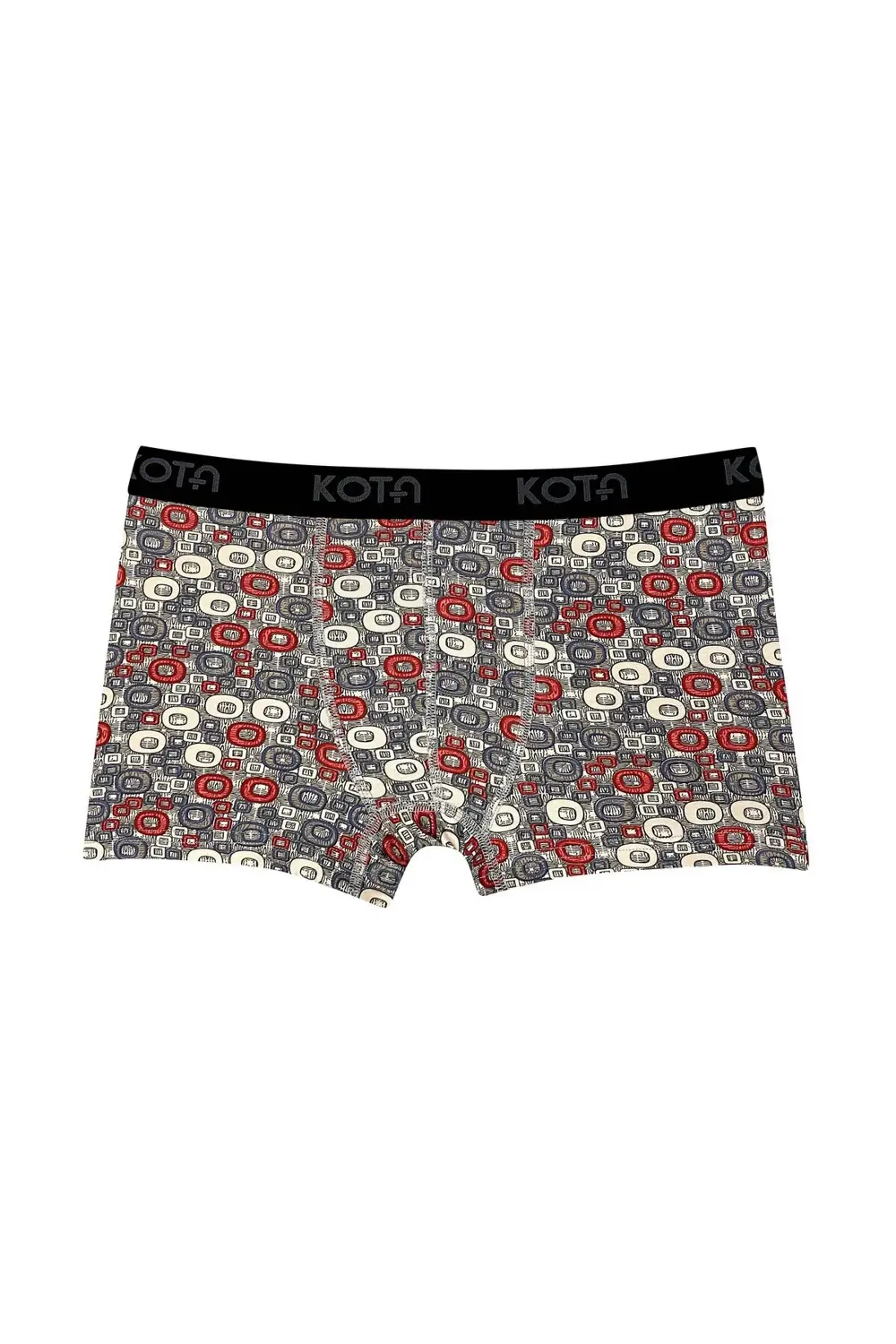 İç Giyim KOTA (6 ADET) ERKEK BASKILI LİKRALI BOXER