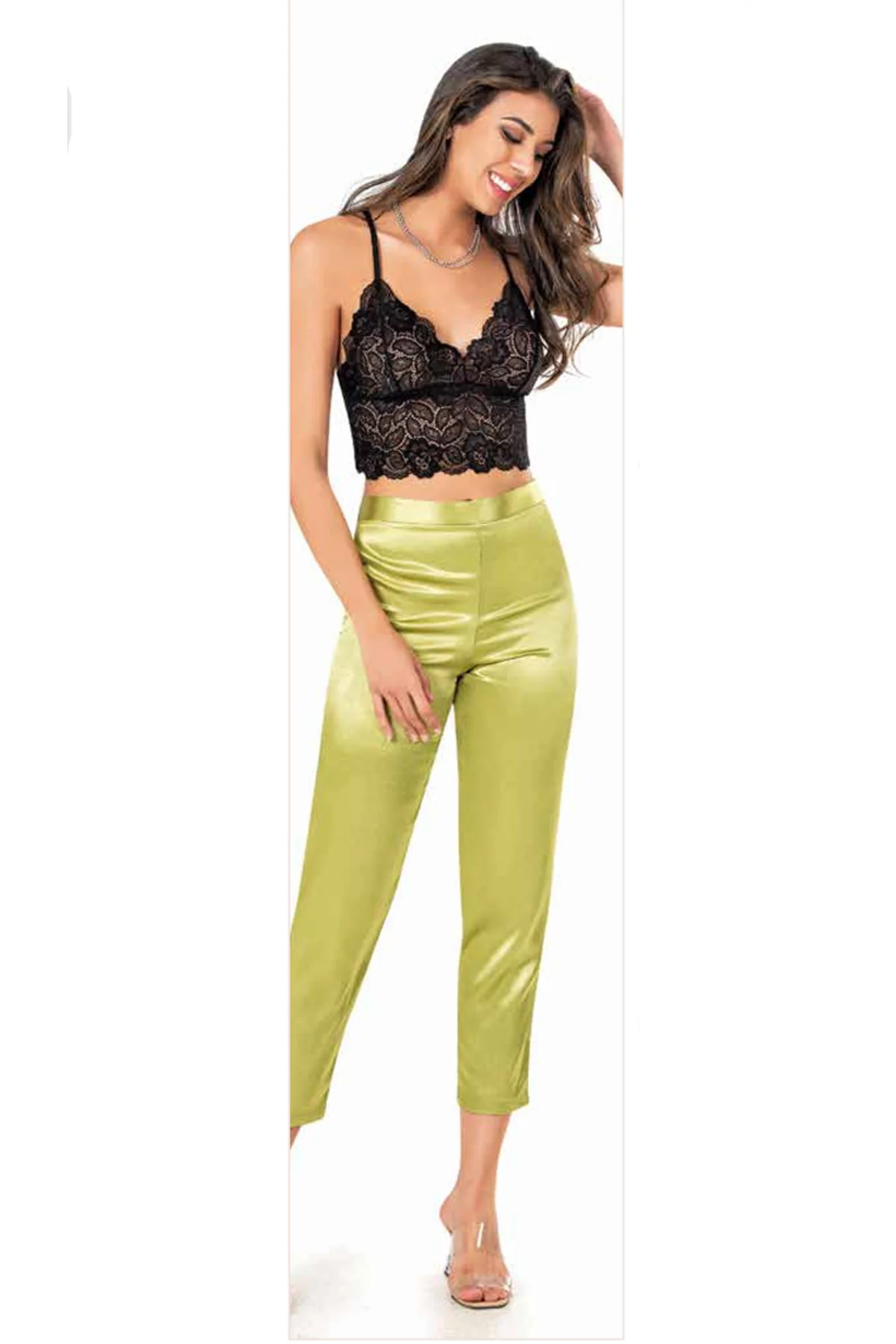 İç Giyim MOONGİRL Bralet Pijama Takımları