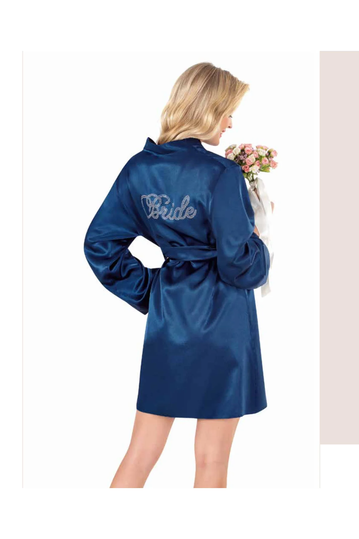 İç Giyim MOONGİRL Saten Sabahlık