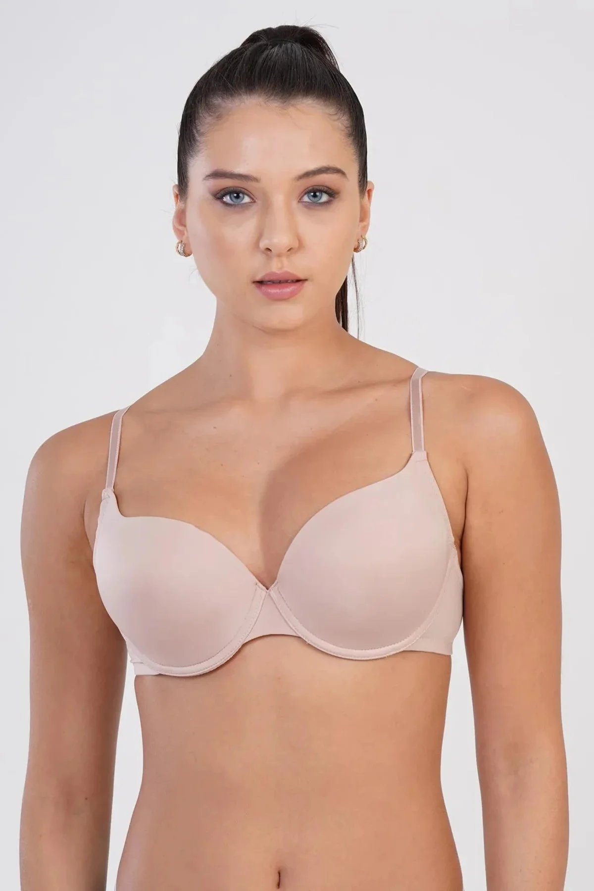 İç Giyim NEW BRA Balenli Desteksiz Kulaklı Sütyen
