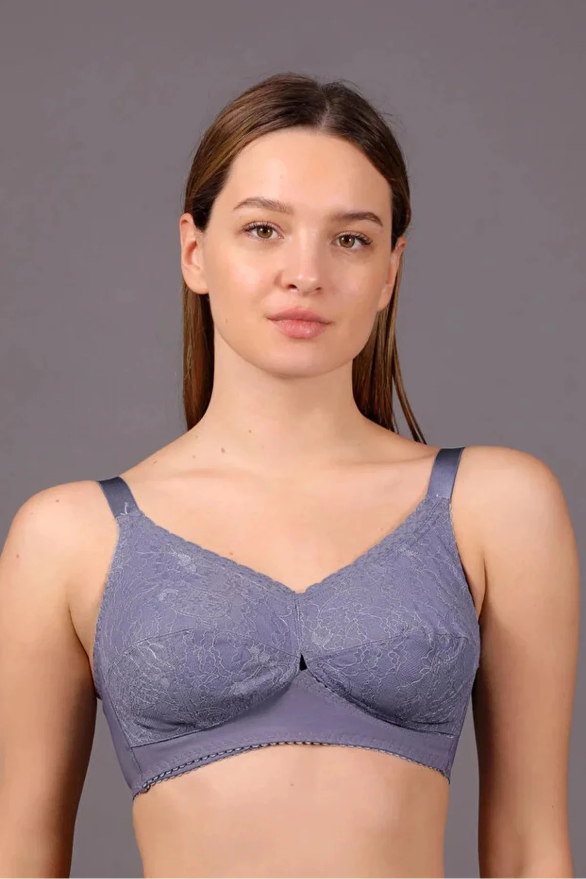 İç Giyim NEW BRA Balensiz Dantelli Mideli Toparlayıcı Sütyen