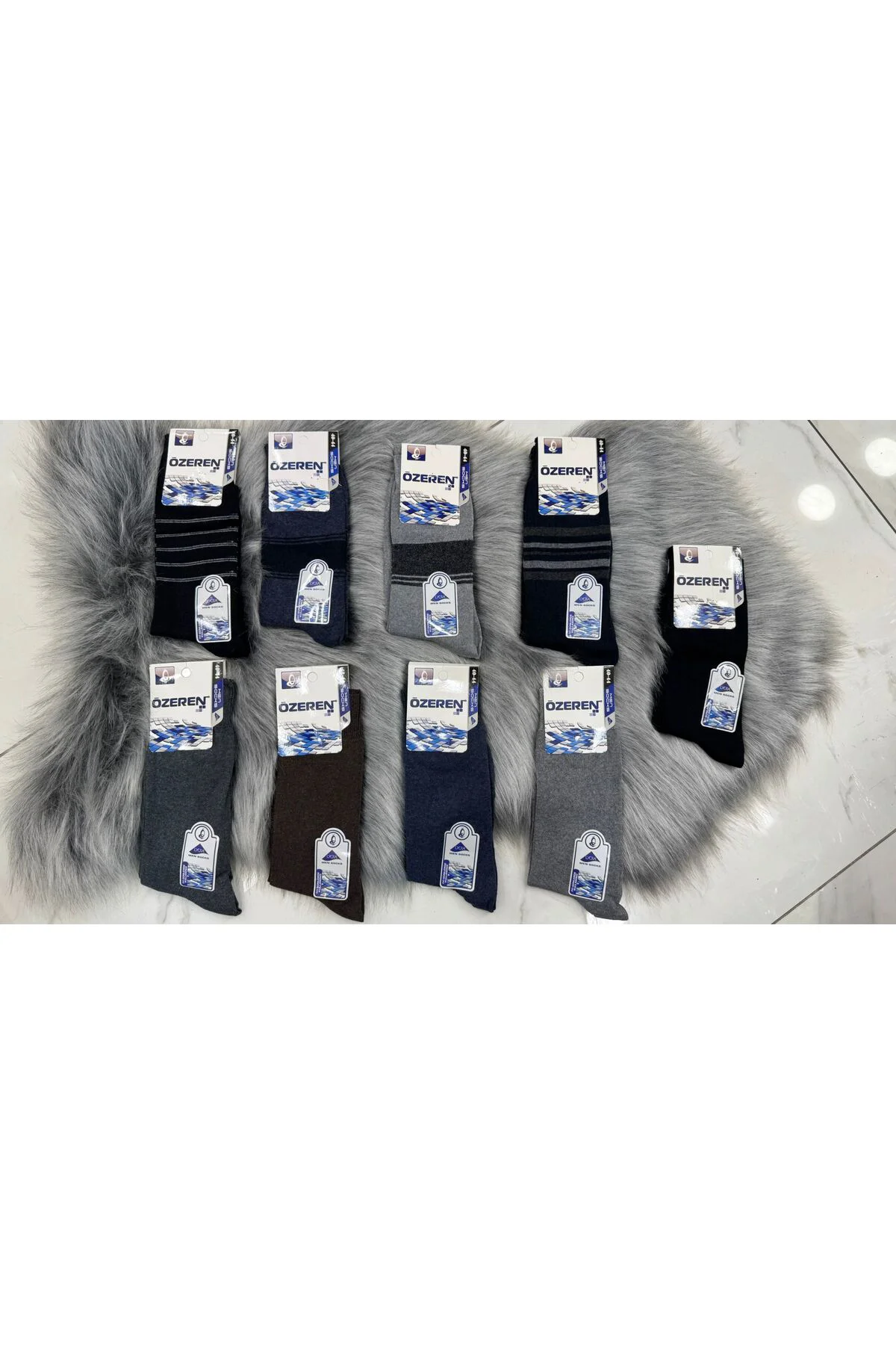 İç Giyim ÖZEREN Lüx Likra Çorap EKONOMİK PAKET (12 ADET)