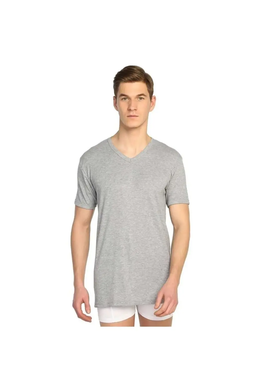 İç Giyim Ribana V Yaka Yarım Kol Fanila