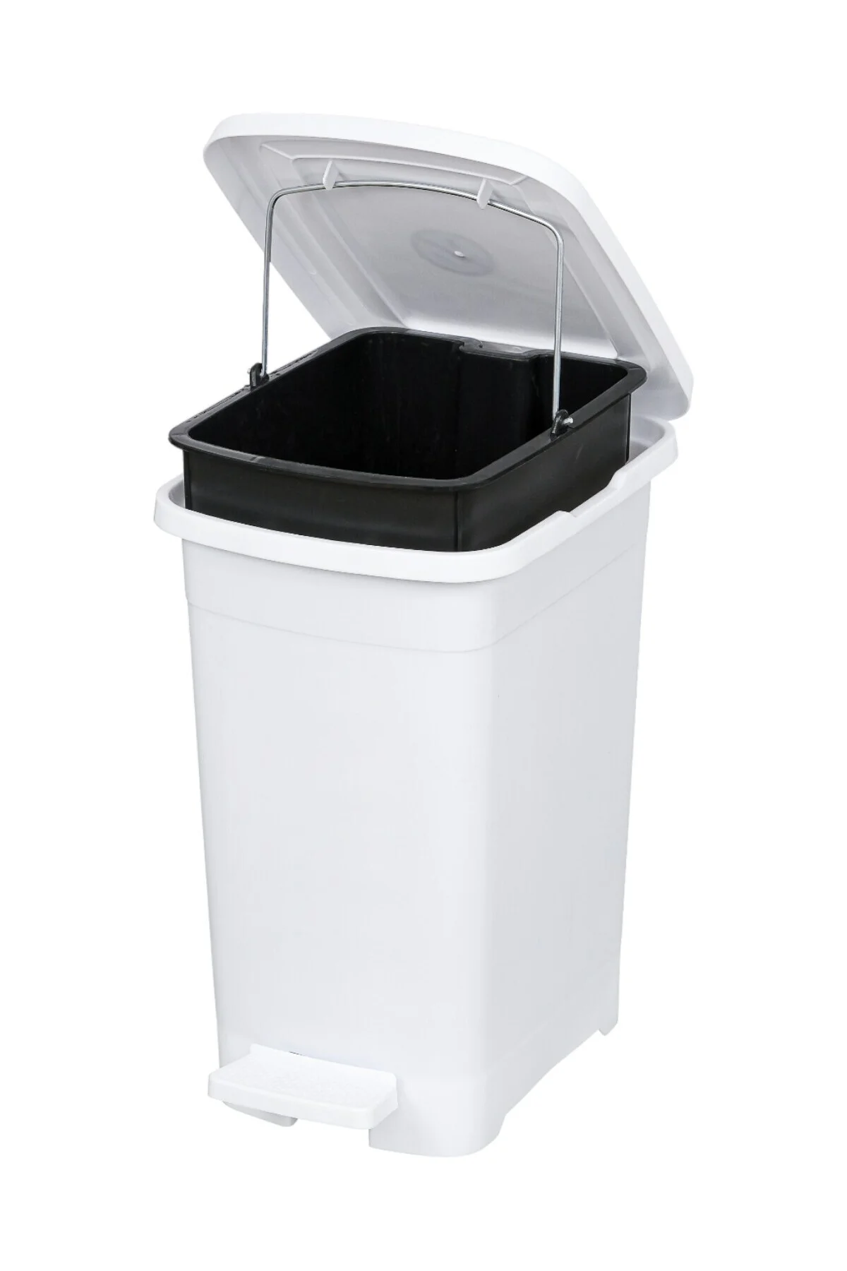 İç Kovalı Slim Pedallı Çöp Kovası: 15 Litre