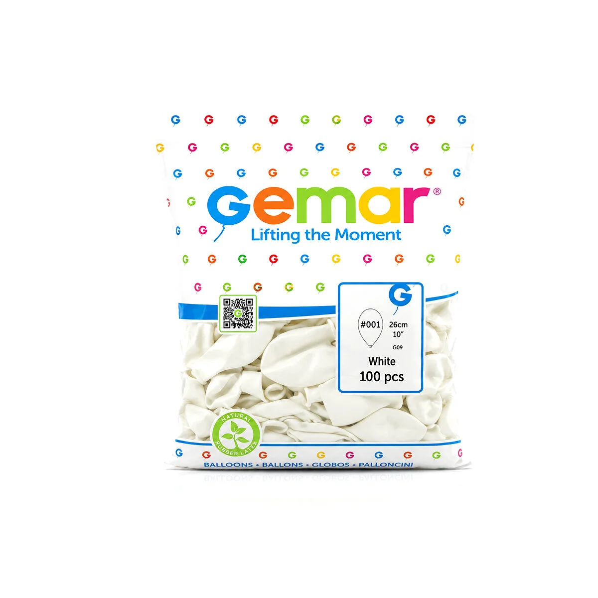 İç Mekan - Beyaz Balon 10 Inc - 26CM - 100PCS İç Mekan - Beyaz Balon 10 Inc - 26CM - 100PCS