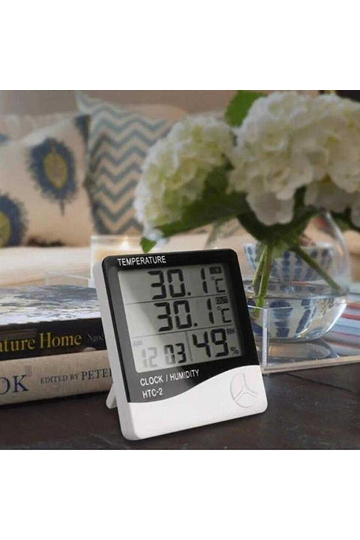 Ok Aksesuar İç Ve Dış Ortam Sıcaklığını Ölçebilen Lcd Ekran Saat Göstergeli A Ok Aksesuar İç Ve Dış Ortam Sıcaklığını Ölçebilen Lcd Ekran Saat Göstergeli A