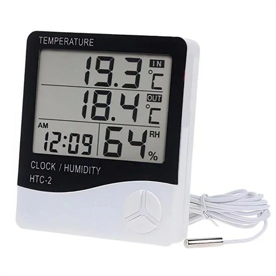 İç Ve Dış Ortam Sıcaklığını Ölçebilen Lcd Ekran Saat Göstergeli Alarmlı Nem Ölçer Termometre Bx40 Fiyatı, Yorumları ve Özellikleri