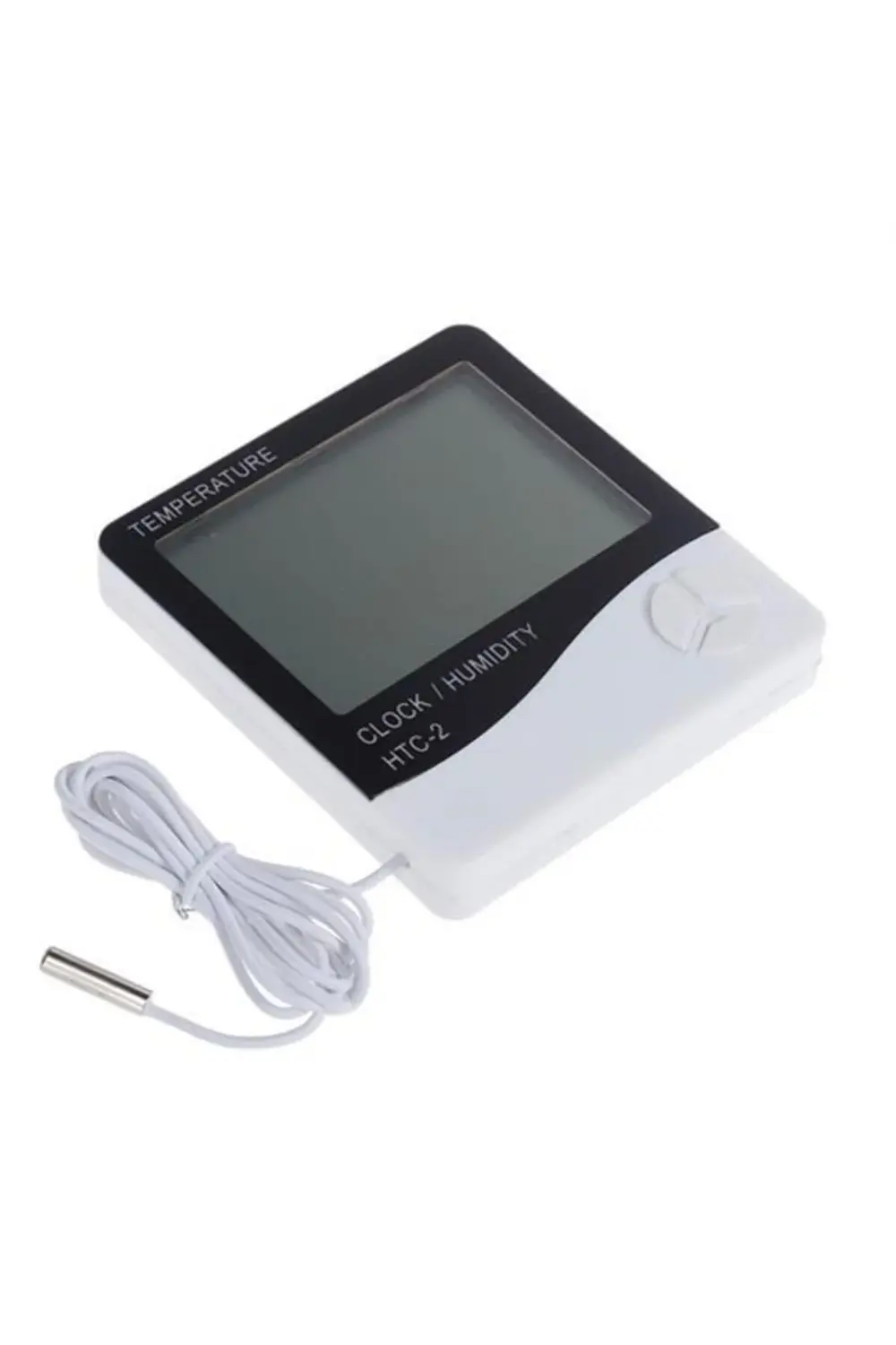 ® İç ve Dış Ortam Sıcaklığını Ölçebilen LCD Ekran Saat Göstergeli