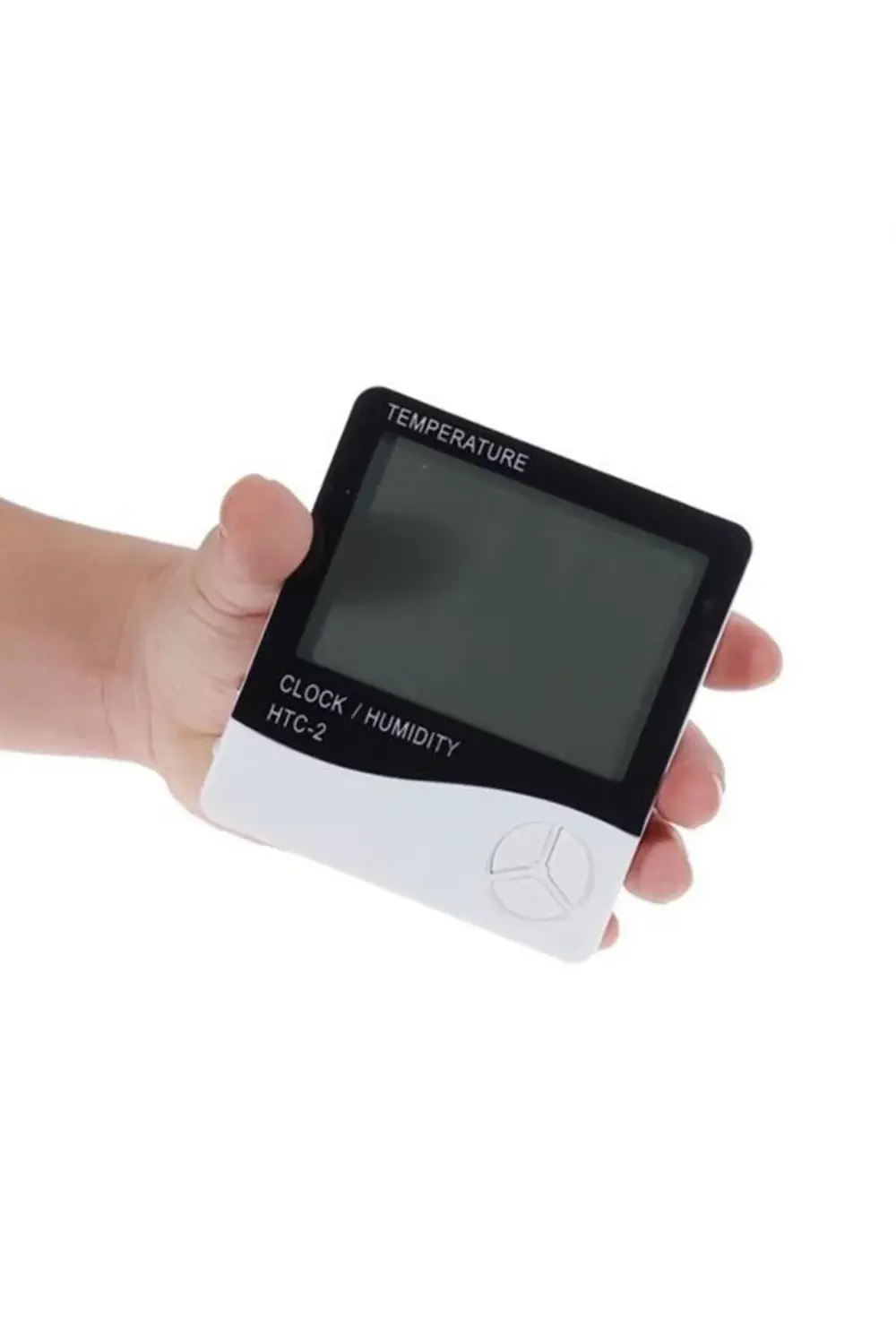 ® İç ve Dış Ortam Sıcaklığını Ölçebilen LCD Ekran Saat Göstergeli