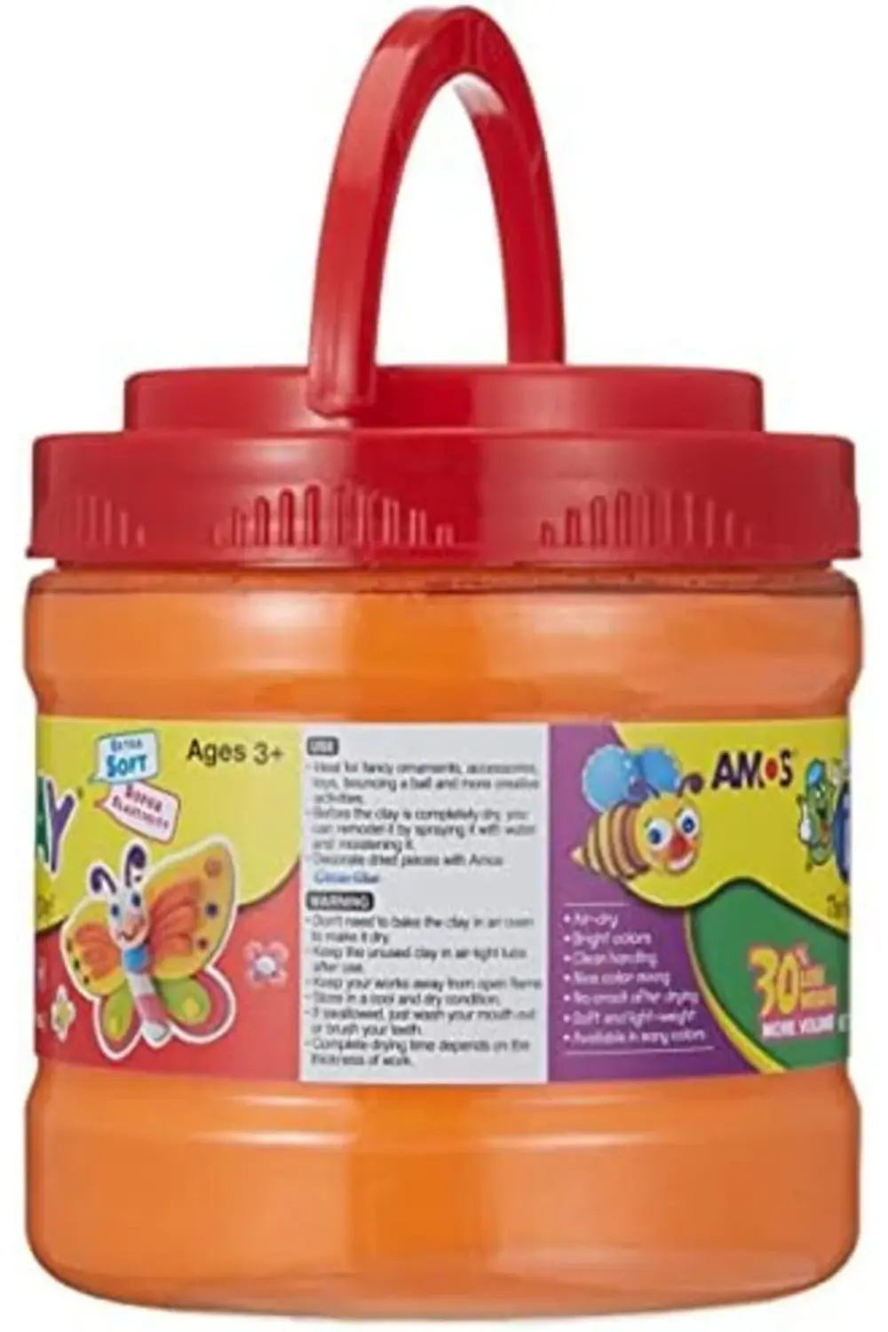 Ic400Bk-Or Proje Hamuru I-Clay 400 Gr, Turuncu 978262