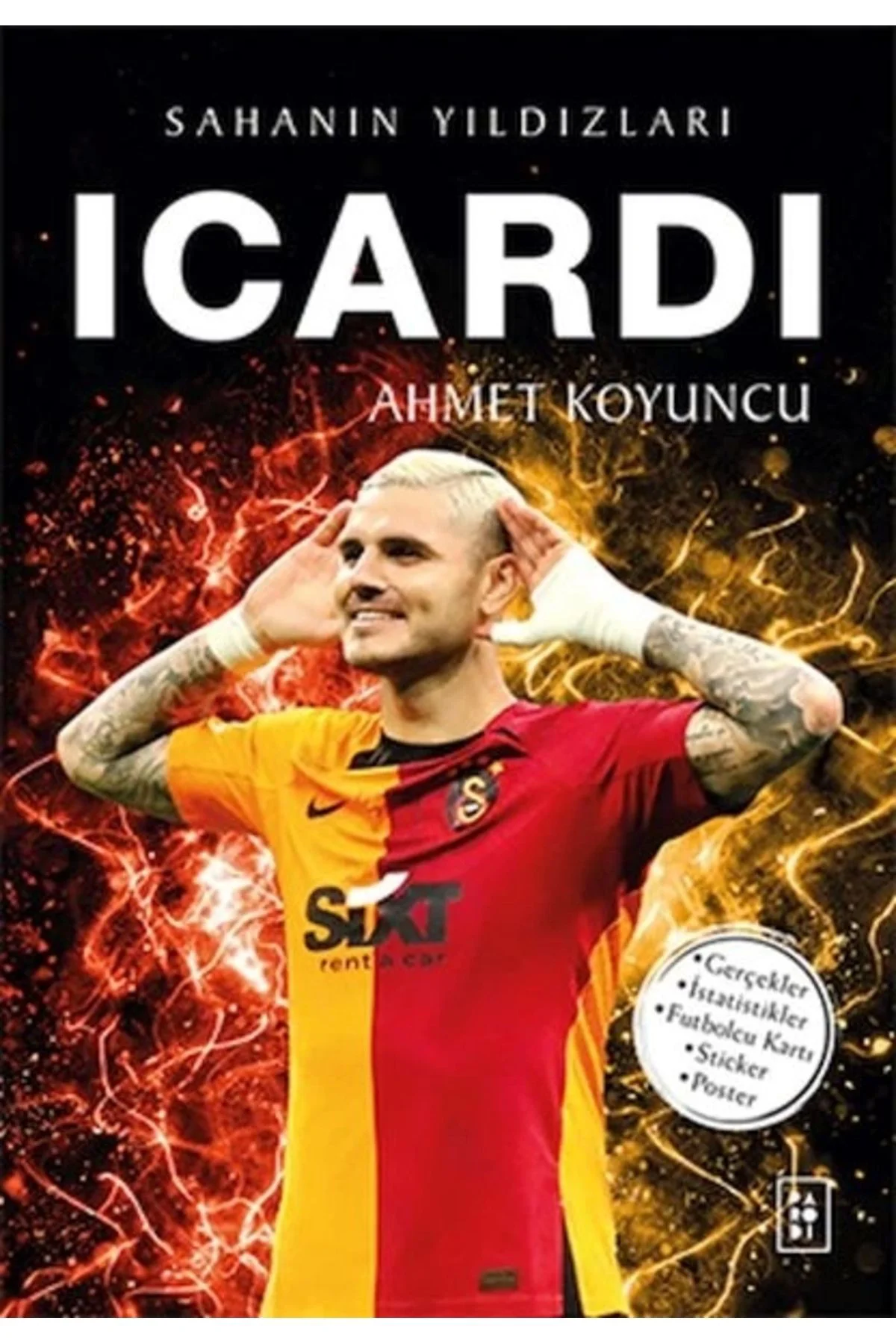 Icardi - Sahanın Yıldızları - Futbolcu Kartları ( Poster Hediyeli