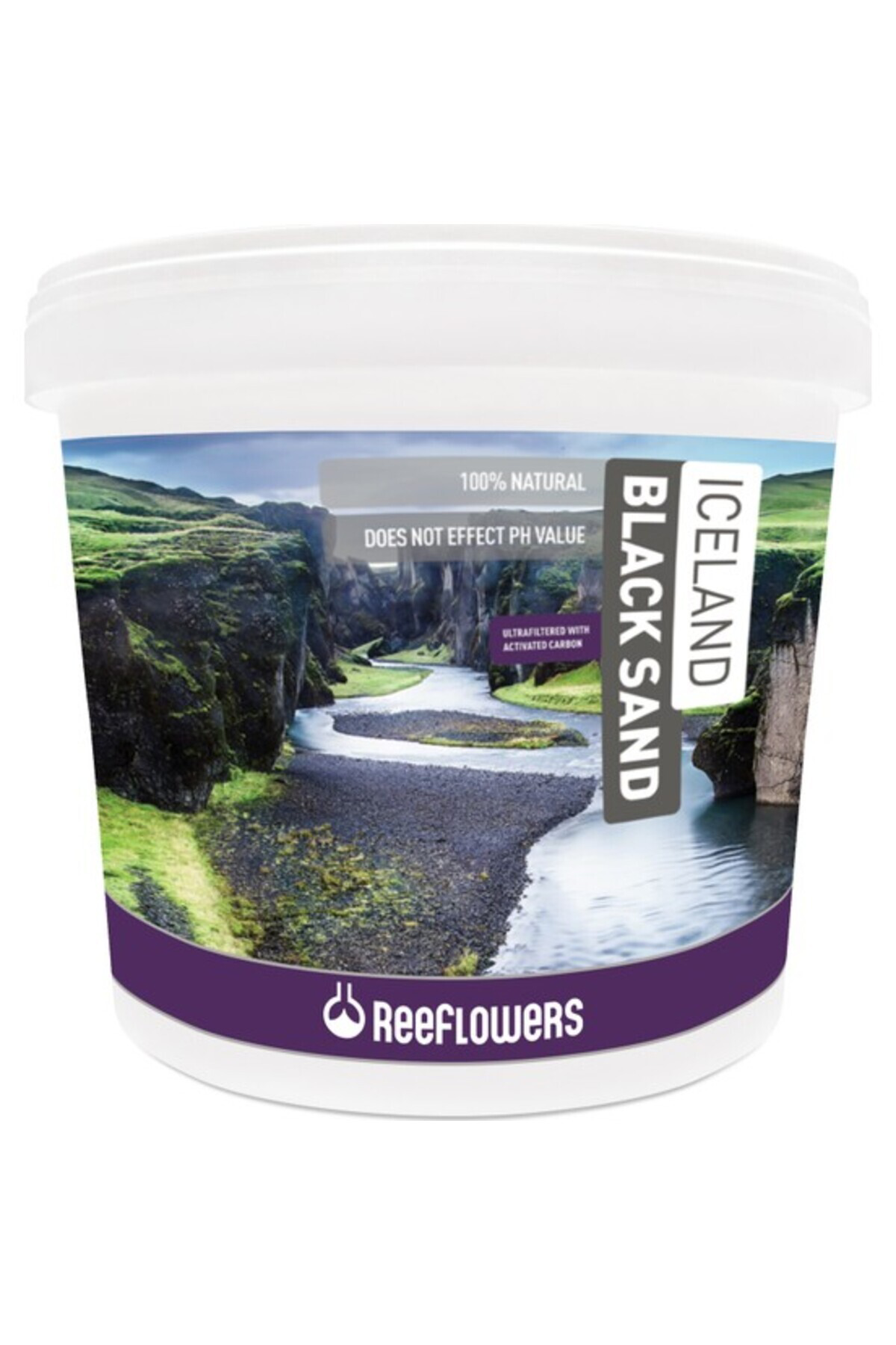 Iceland Black Sand 25 Kg Siyah Kum1-2mm Yıkanmış ve Bakteriden De