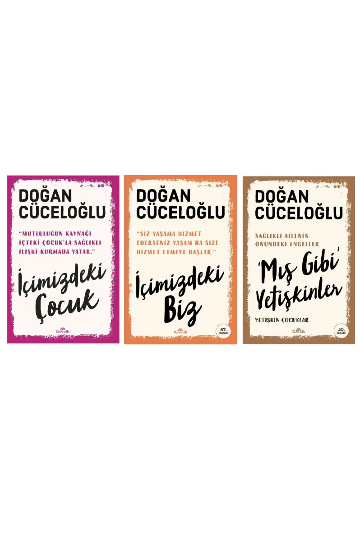 icimizdeki biz +mis gibi yetiskinler+icimizdeki cocuk=(3kitap)