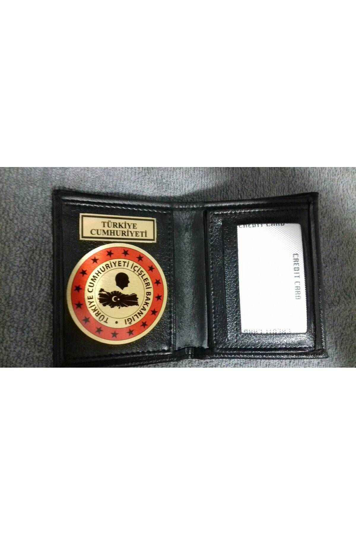 Aldatmaz Askeri Malzeme İçişleri Bakanliği Rozetli Cüzdan Satin Al,Sadece Kurum Adresine 
