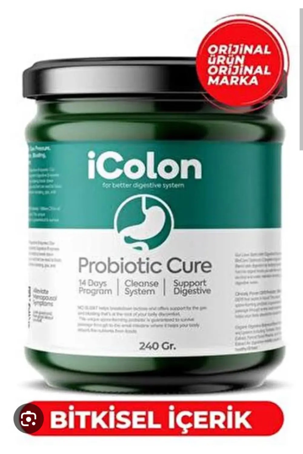 İCOLON KOLON VE PROBİYOTİK MACUN 240GR X 3 ADET