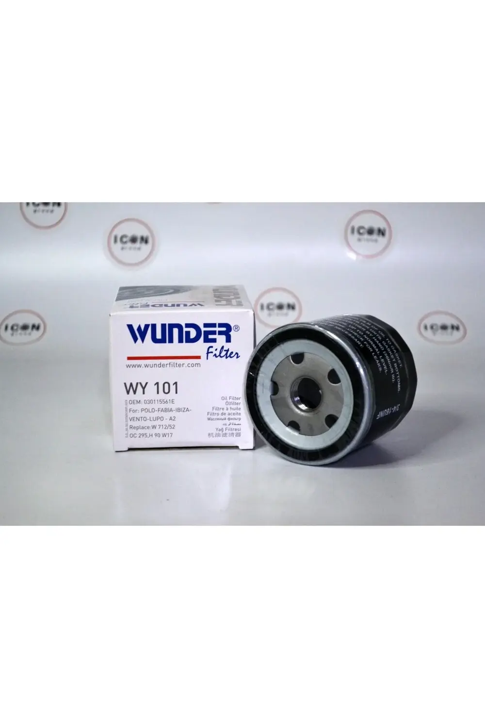 Icon Group - Vw Polo - Lupo Yağ Filtresi - Wy 101