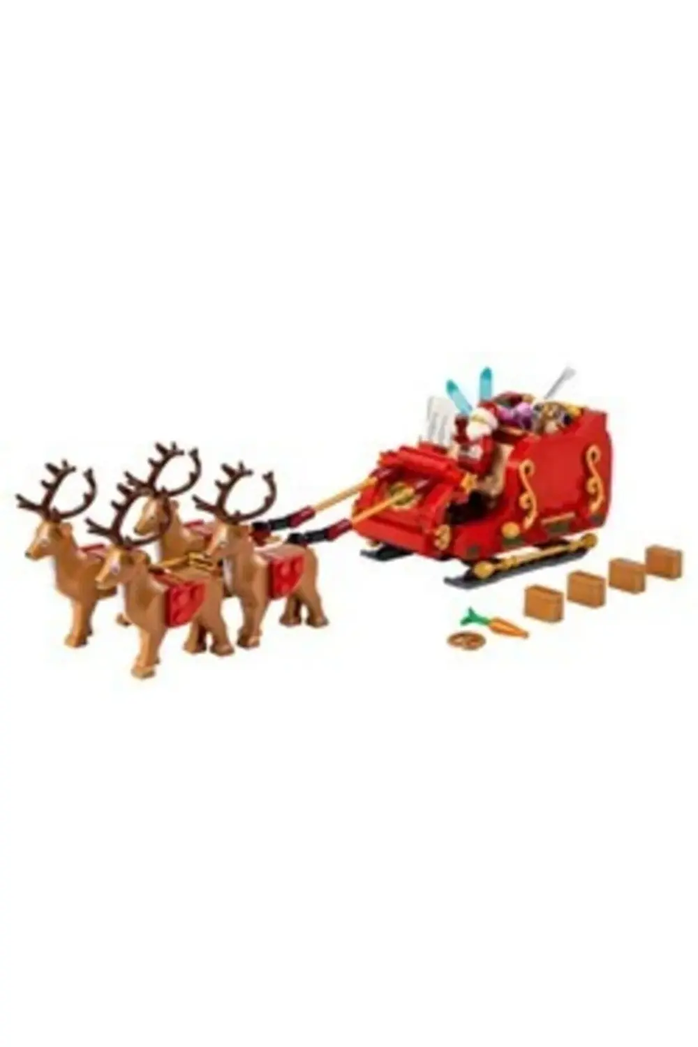 ® Iconic Noel Baba’nın Kızağı 40499 – 9+ Çocuklar için Yaratıcı O