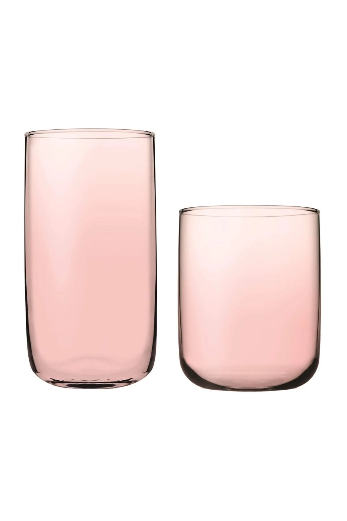 Iconic Su Bardak 12 Li Su Meşrubat Bardağı Pembe 2 Boy