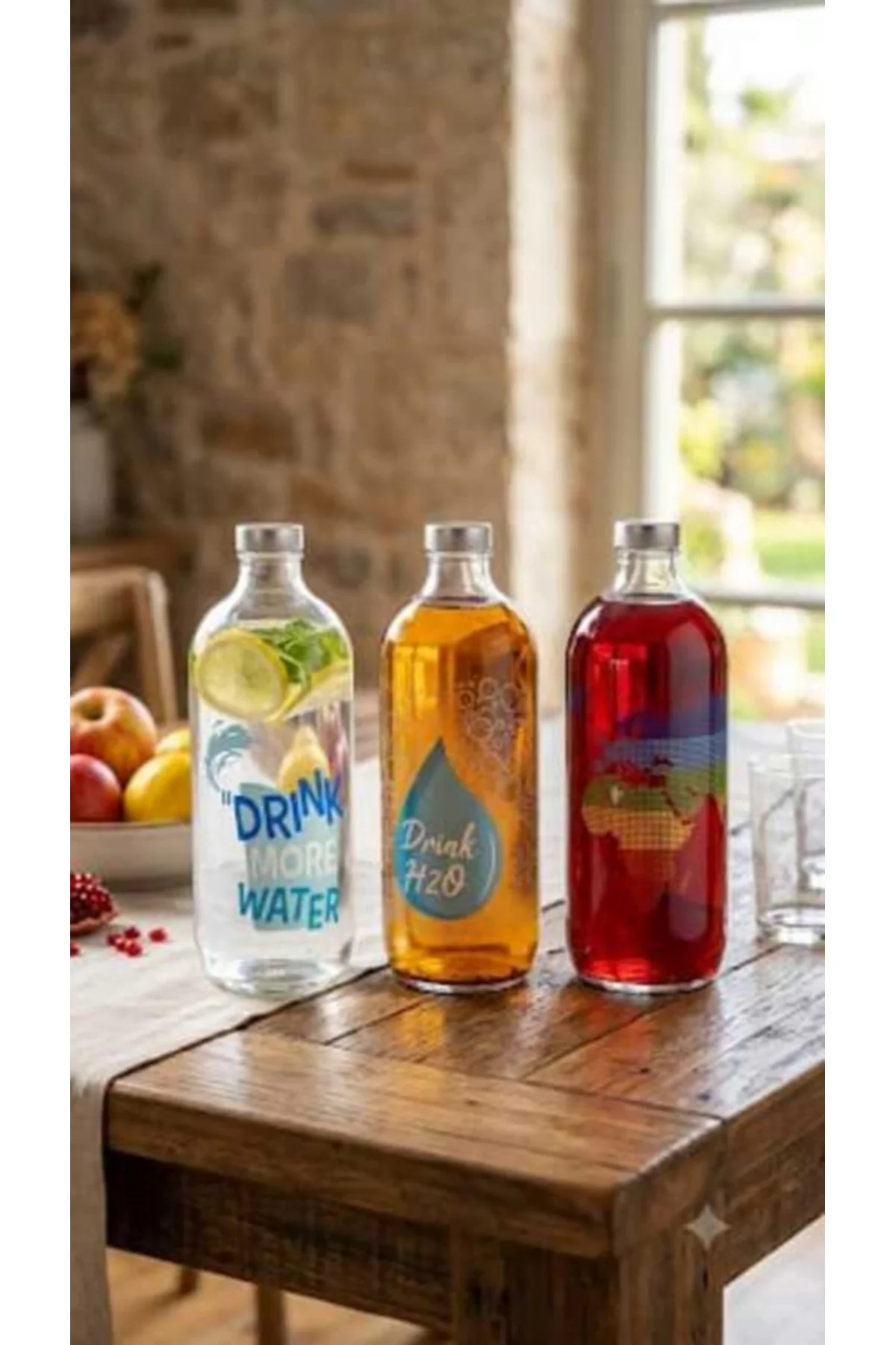 Iconic Su Şişesi - 2 Li Bottle Şişe 1100+540 Cc.