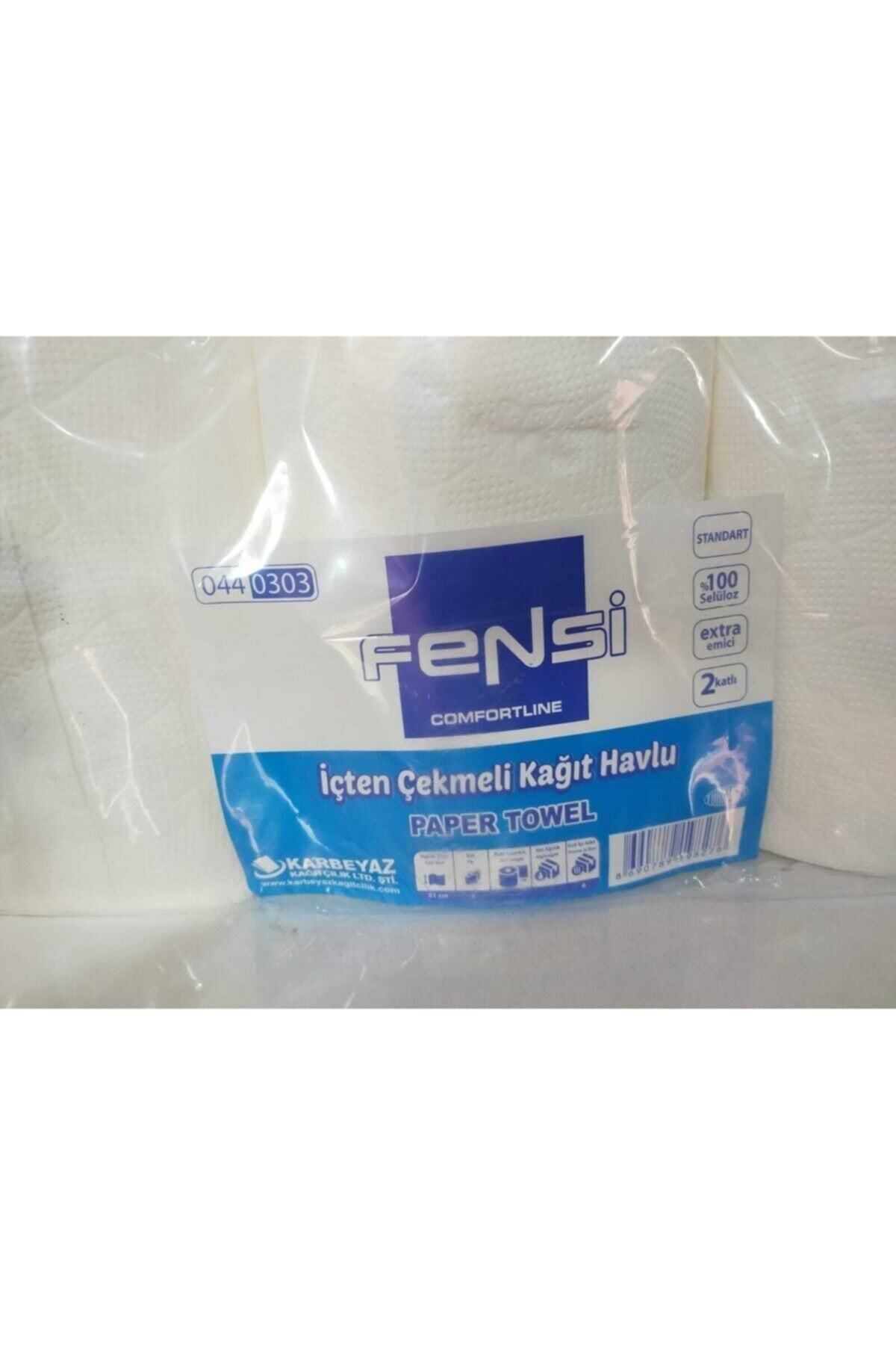 Fensi İçten Çekmeli Kağit Havlu 6 Rulo