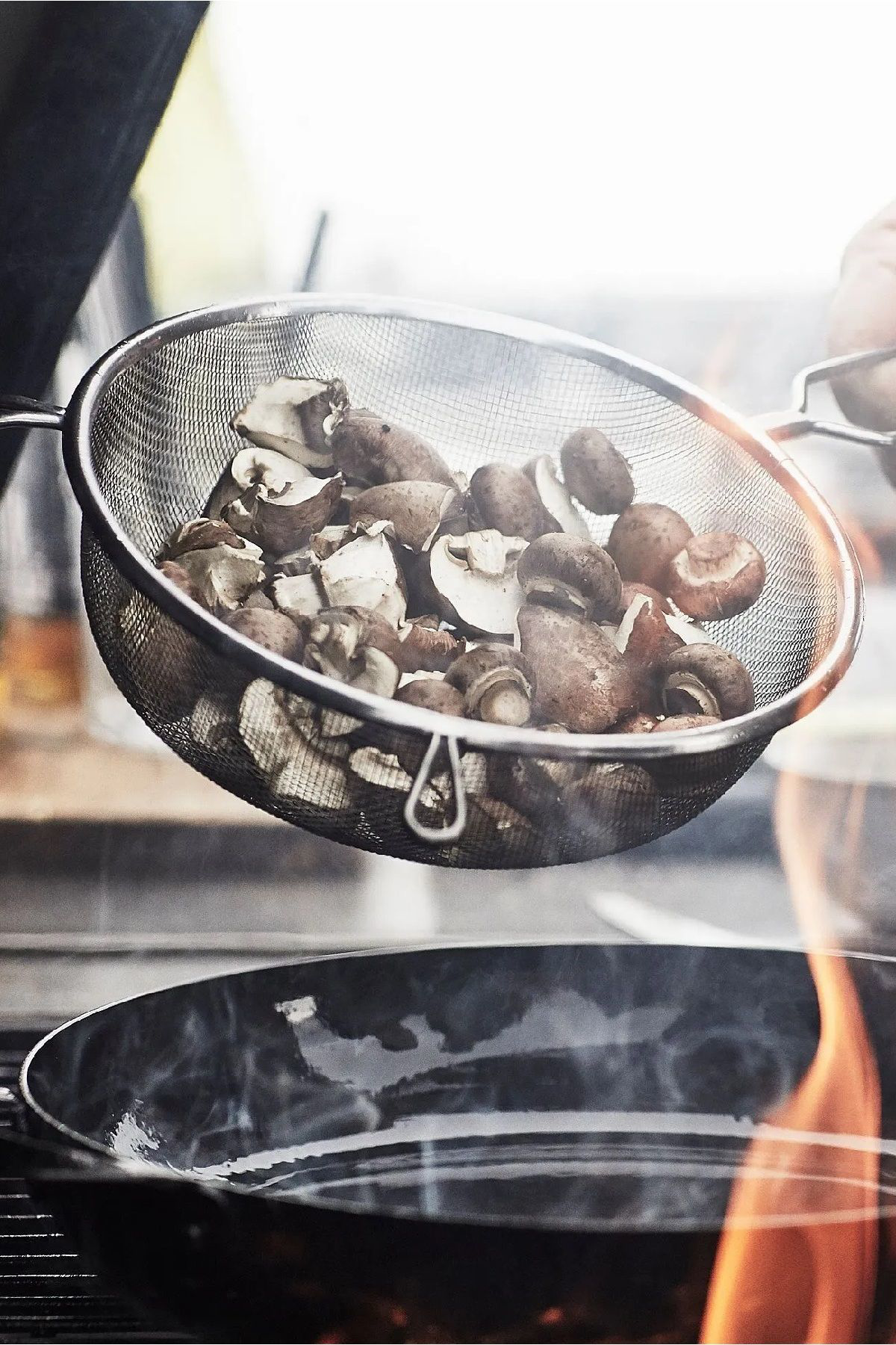 İkea İdealisk Orta Boy Paslanmaz Çelik Metal Süzgeç 20 Cm