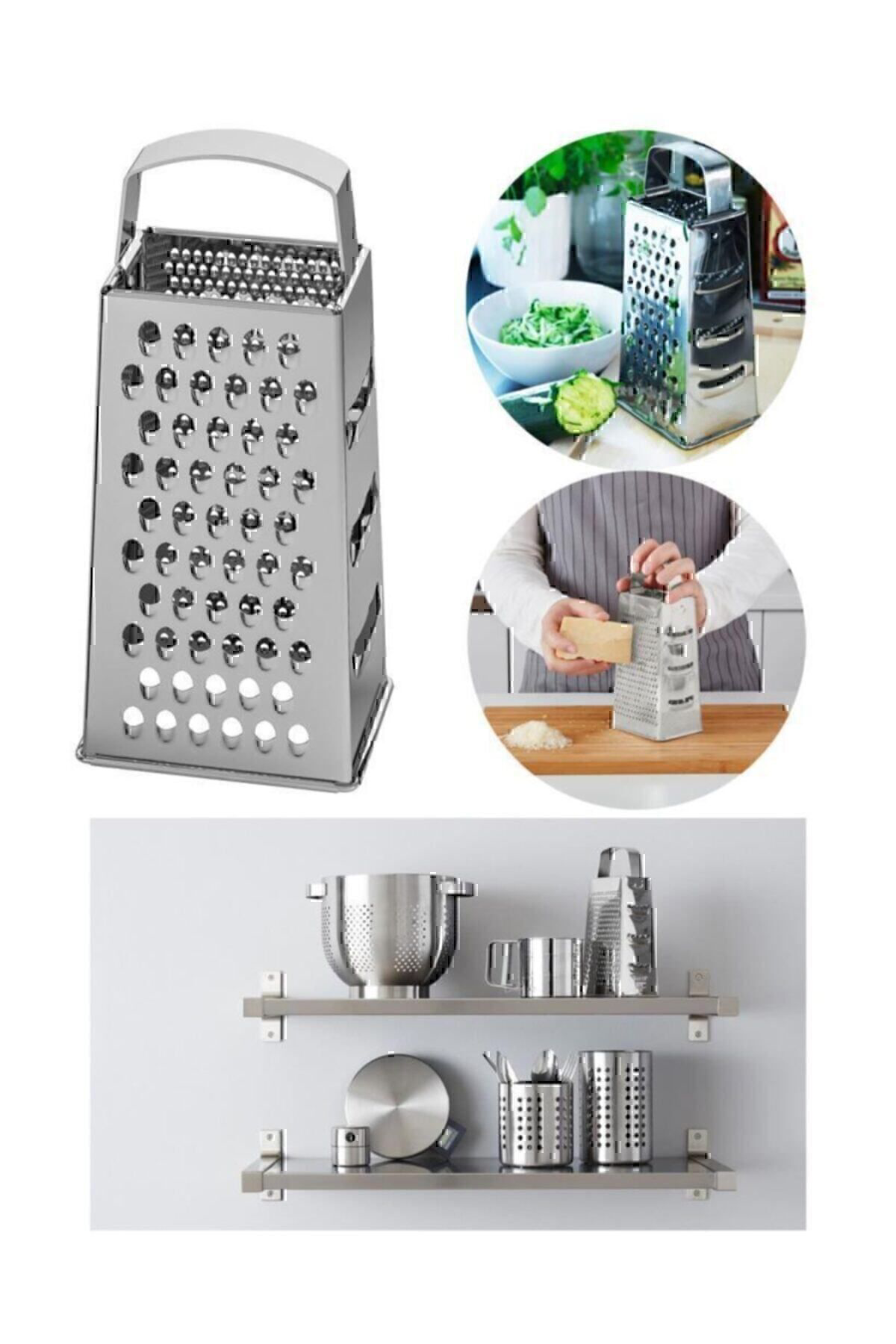 Feeling İdealisk Paslanmaz Çelik Rende Model 985448