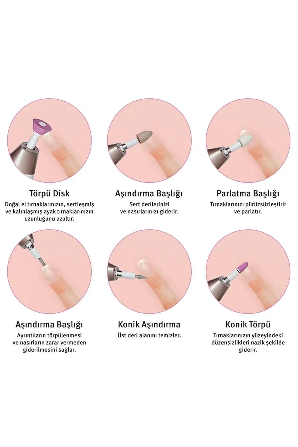 Ideenwelt Best Basics Manikür Ve Pedikür Seti Rose Gold 1 Adet