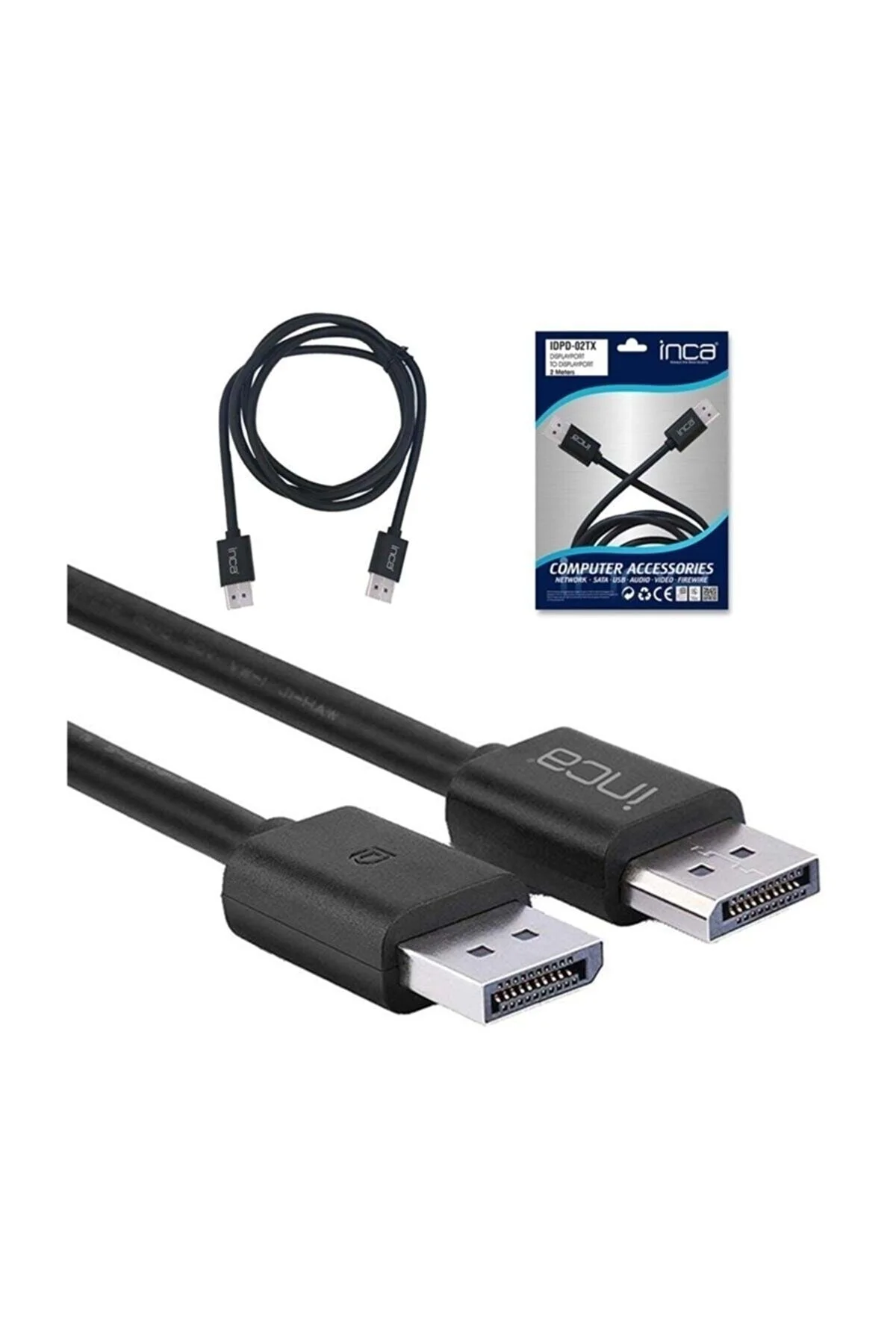 IDPD-02TX 2 Metre Display Port TO Display Port 4K