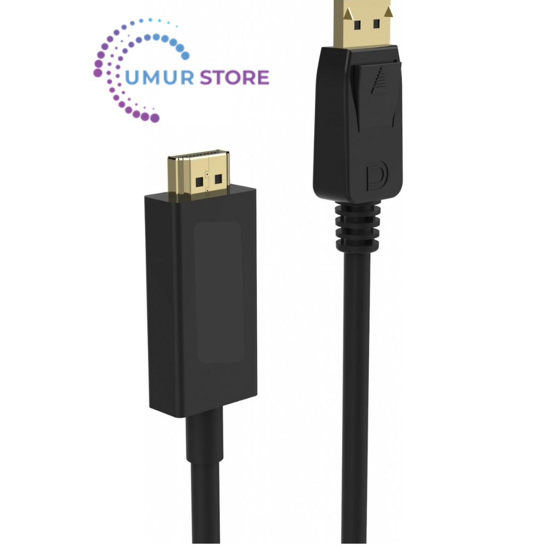 Herz İdph-18T Displayport To Hdmi Kablo 1.8Mt