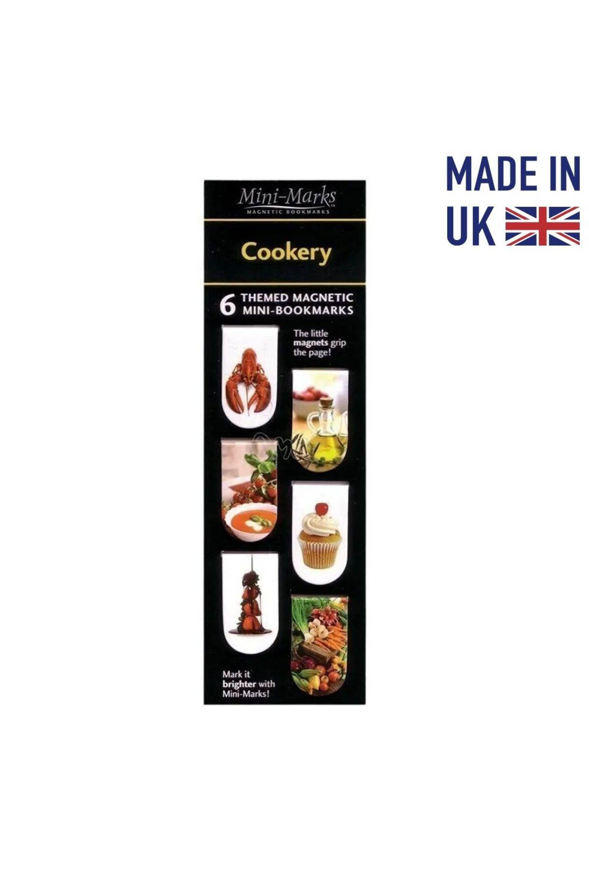 If Minyatür Mini Kitap Ayracı Yemekler 6 Adet