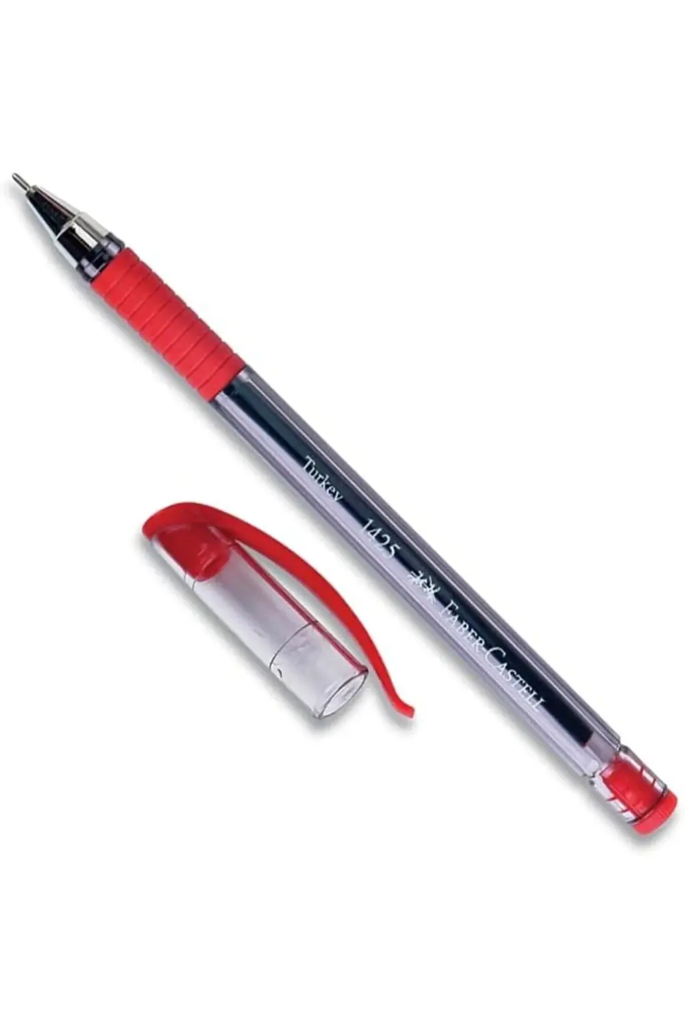 İğne Uç Tükenmez Seti, 10’lu, Kırmızı, 0.7 mm, Rahat Yazım, Ergon