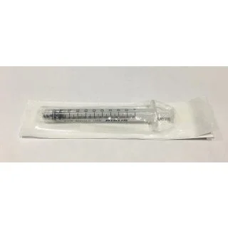 İğnesiz Şırınga Luer Lock 1 ML - Steril Tek Kullanımlık Şırınga
