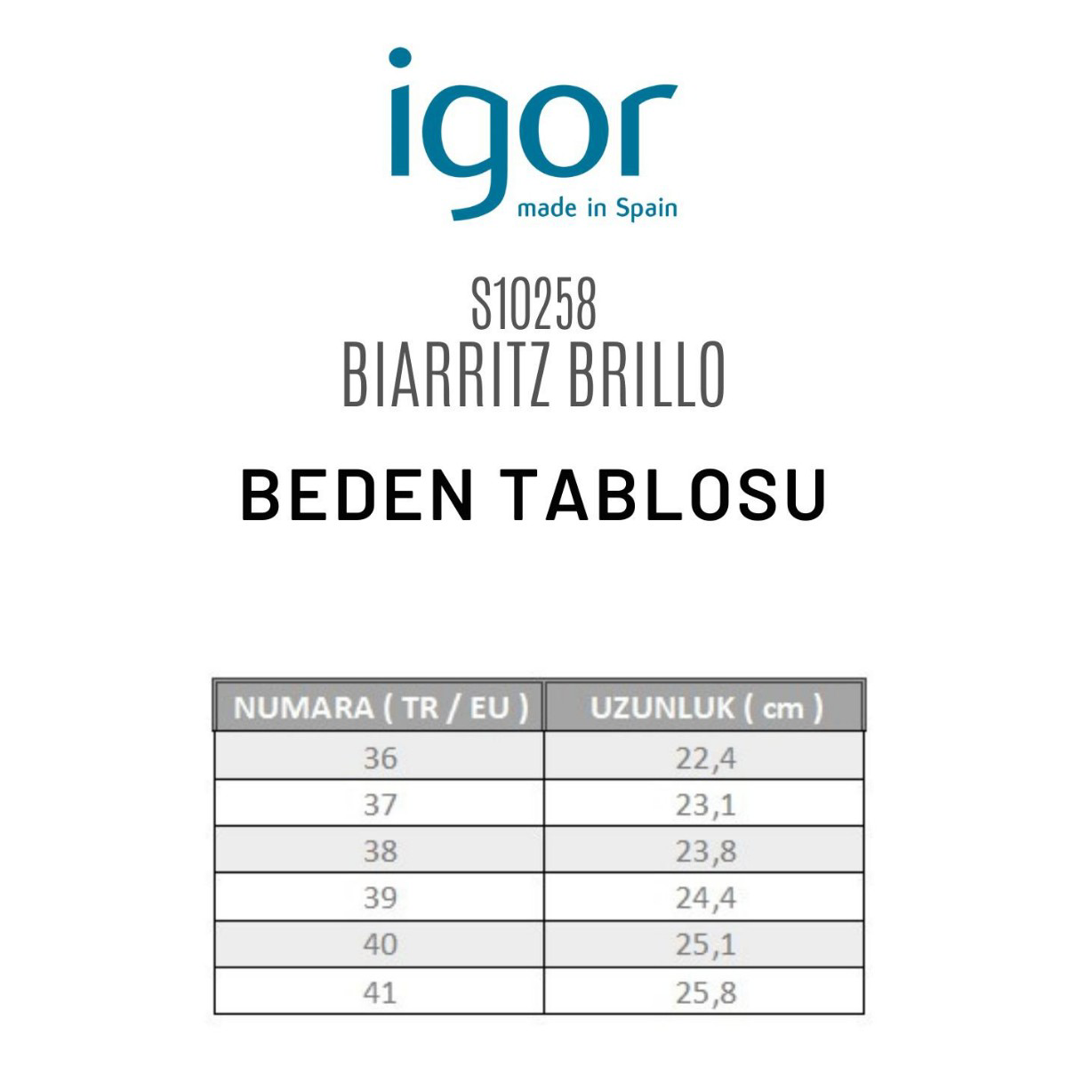 Igor Biarritz Brillo Kadın Siyah Rugan Sandalet S10258-002