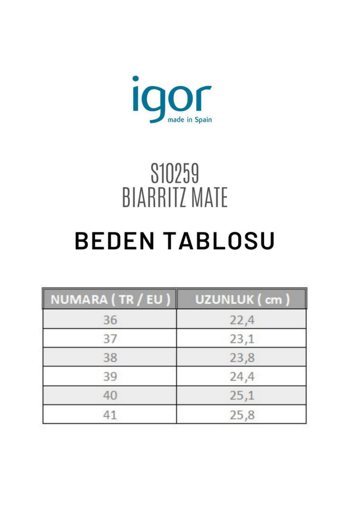 İgor  Biarritz Mate Kadin Siyah Sandalet S10259-002