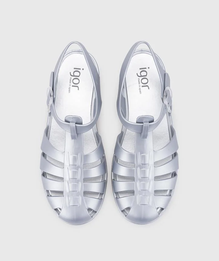 IGOR Biarritz Metal Sılver Kadın Sandalet BB340-201