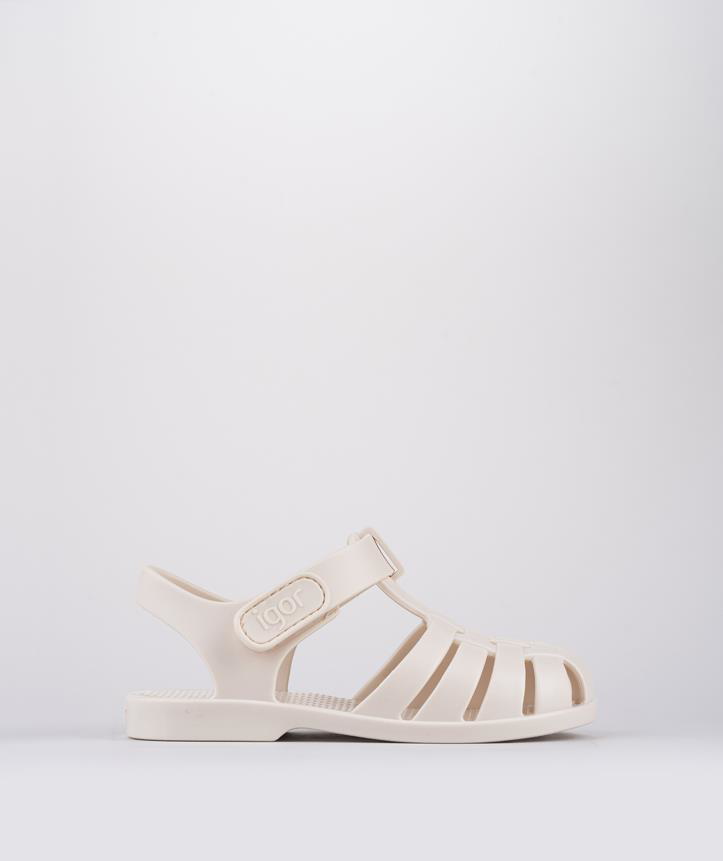 İgor  Clasica Velcro Marfil Çocuk Sandalet S10288-079