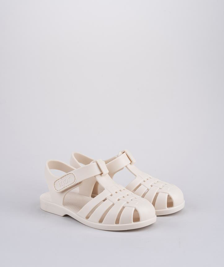 İgor  Clasica Velcro Marfil Çocuk Sandalet S10288-079
