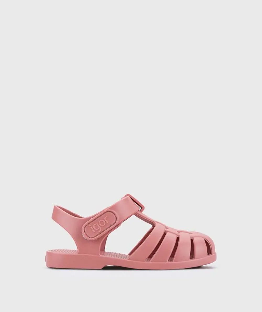 IGOR Clasica Velcro Rosa Çocuk Sandalet S10288-010 IGOR Clasica Velcro Rosa Çocuk Sandalet S10288-010