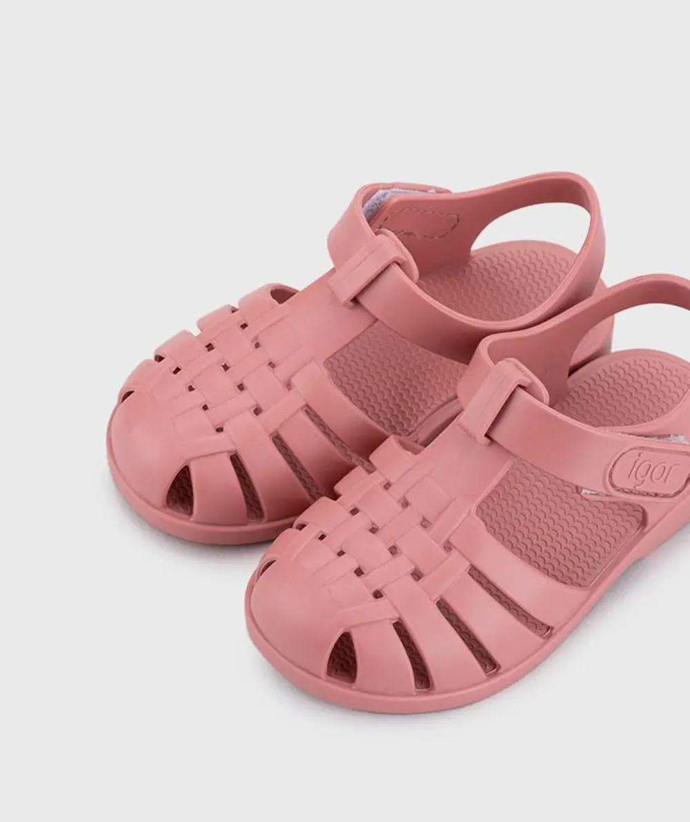 IGOR Clasica Velcro Rosa Çocuk Sandalet S10288-010 IGOR Clasica Velcro Rosa Çocuk Sandalet S10288-010