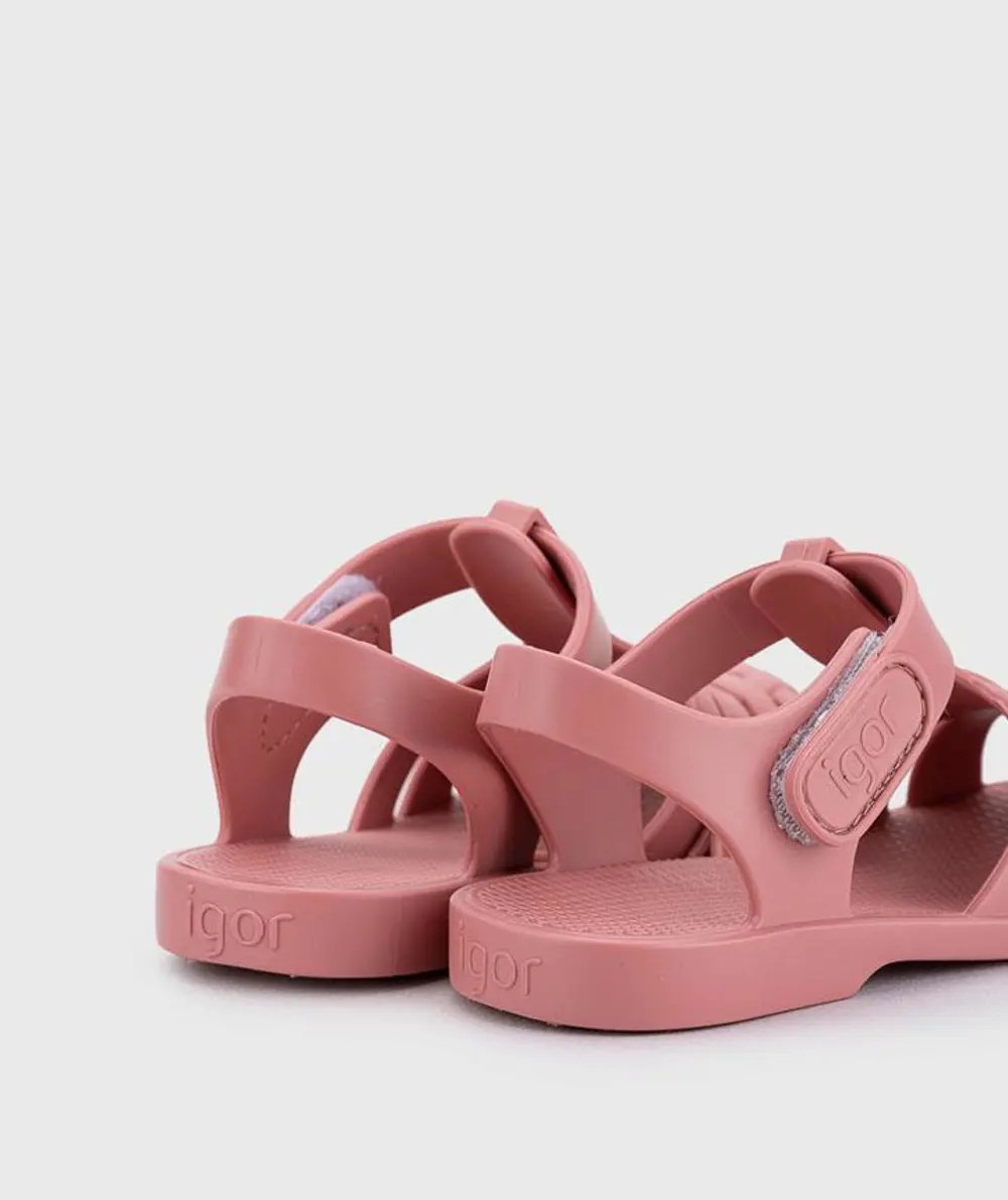 IGOR Clasica Velcro Rosa Çocuk Sandalet S10288-010 IGOR Clasica Velcro Rosa Çocuk Sandalet S10288-010