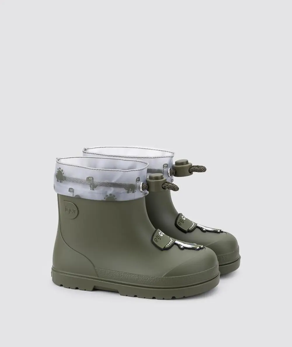 IGOR Mendi Dino Kaki - Khaki Yağmur Çizmesi W10323-042 IGOR Mendi Dino Kaki - Khaki Yağmur Çizmesi W10323-042